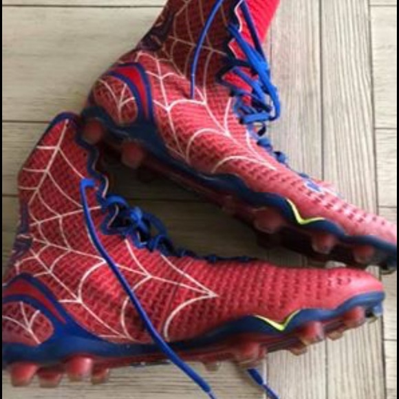 spiderman football cleats